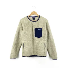 PATAGONIA　パタゴニア　22/AW　25895　Los Gatos Crew　ロストガトスクルー　フリースプルオーバー　ボアトレーナー　Sサイズ　ベージュ