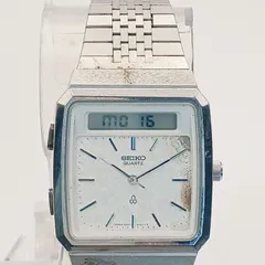【稼働 良品】0206-2 SEIKO セイコー H557-5080 メンズ腕時計 アナデジ クオーツ