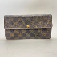 3489 LOUIS VUITTON ルイヴィトン ダミエ 長財布 ポルトフォイユ サラ