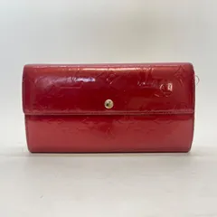 3506 LOUIS VUITTON ルイヴィトン 長財布 ヴェルニ ポルトフォイユ サラ