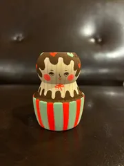 まみ様専用　チョコレートこけし　赤