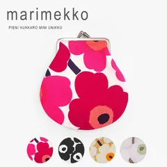 新品未使用 マリメッコ ポーチ がま口 ウニッコ コインケース 小銭入れ 小物入れ 北欧 雑貨 marimekko PIENI KUKKARO MINI UNIKKO 020310 072548 091495