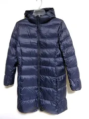 MB010:UNIQLO（ユニクロ）2014年 ウルトラライトダウンハーフコート/211-128590/紺/WOMEN'S XL