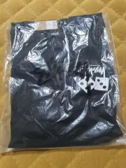 STÜSSY DICE ロゴ ブラック 長袖Tシャツ 新品 L