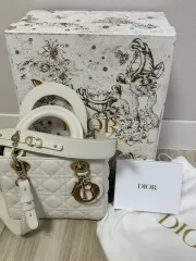 Lady Dior My ABCDior スモール バッグ (クリーム)