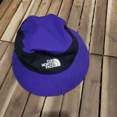 THE NORTH FACE ザノースフェイス パープル ブラック 登山 バケットハット 帽子 M