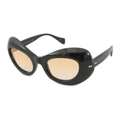 グッチ サングラス キャットアイ 57□24 130 663785 GUCCI アイウェア 黒のサムネイル