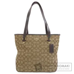 COACH コーチ F58282 シグネチャー トートバッグ キャンバス レディース [中古]