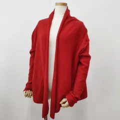 R&D.M.Co- ウールカシミヤ カシュクールカーディガン ニットカーディガン カーディガン レッド レディース オールドマンズテーラー【中古】6-0123T△のサムネイル