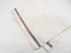 【一輝堂】反物 本場奄美大島 紬 白生地 26w01-978