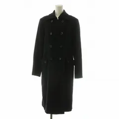 ジェイプレス J.PRESS ダブルブレストコート アウター ロング ヘリンボーン 2 ネイビー SCGJGW0435 /NQ