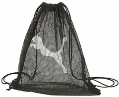 プーマ PUMA サッカー メッシュ ジムサック 16L ナップサック リュック 巾着 バッグ かばん サブバッグ トレーニング フィットネス 部活 チーム 練習 合宿 通学 トラベル  079268 01 プーマ ブラック/プーマ