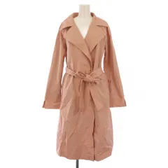 エポカ EPOCA THE SHOP トレンチコート ロング ベルト付き 38 ピンク /BM