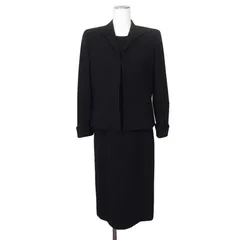 LAPINE ラピーヌ ブラックフォーマル ワンピーススーツ ジャケット ポリエステル 7 ブラック 黒