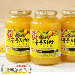[高興] 蜂蜜ゆず茶 3個セット / 1kg×3瓶 ゴフン ハニー柚子茶 はちみつ入り ゆず茶 柚子茶 フルーツティー 韓国飲料 韓国食品 韓国茶 韓国伝統茶