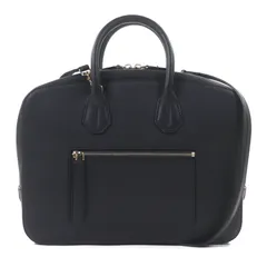 美品▼BALLY バリー 6221728 ニューラップトップバッグ レザー ロゴ刻印 2WAY ビジネスバッグ ブリーフケース ブラック ゴールド金具 保存袋付き イタリア製 メンズ