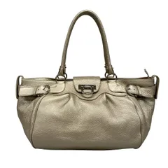 FERRAGAMO/SalvatoreFerragamo(サルバトーレフェラガモ) ハンドバッグ マリッサ/ガンチーニ AB-21A049 シャンパンゴールド レザー