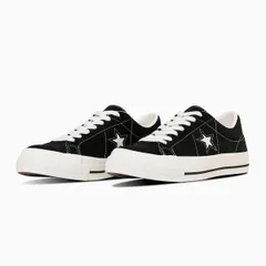 コンバース ワンスター スエード スニーカー メンズ ローカット ブラック converse one star suede