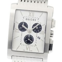 337 GUCCI グッチ 8600M クロノグラフ デイト 腕時計 - メルカリ