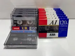 未使用 カセットテープ 12点 まとめ売り maxell AXIA SONY　[管理No.：O12009_B3_60]
