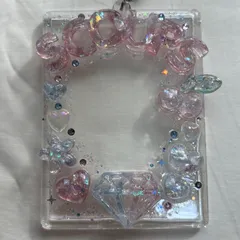 トレーディングカードケース　SEVENTEEN SCOUPS エスクプス トレカキーホルダー レジン トレカデコ 推し活 B8 デコケース