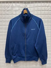 デサント製［adidas］　トラックジャケット　ネイビー系　L 2510-150 adidas］ アディダス デサント製 トラックジャケット ネイビー系 L