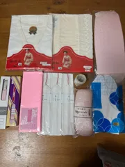 着物用着付け小物フルセット　肌着　足袋　 小物セットMサイズ❶