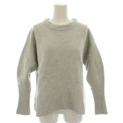 グリーンレーベルリラクシング ユナイテッドアローズ green label relaxing スタイルマスターニット セーター 長袖 38 グレー 3613-119-2568 /YT ■MA