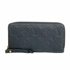 ルイ・ヴィトン(Louis Vuitton) ルイ・ヴィトン 長財布 モノグラム・アンプラント ジッピーウォレット M61864 ノワールレディース