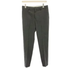 ユナイテッドアローズ UNITED ARROWS W/PU SAXONY スリムパンツ スラックス ウール 40 グレー 1514-202-5126 /HN