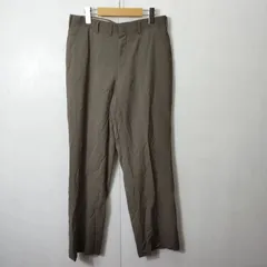 DAKS ダックス スラックス パンツ センタープレス 無地 ウール グレー系 82 B138のサムネイル