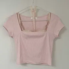 着用画像O ゴージ半袖T チョーカーブラ セット まとめ売り