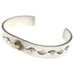 ARIZONA FREEDOM (アリゾナフリーダム) 太陽神 唐草 平打ちバングル ブレスレット シルバー