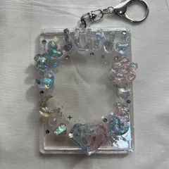 トレーディングカードケース　SEVENTEEN JUN ジュン トレカキーホルダー レジン トレカデコ 推し活 B8 デコケース