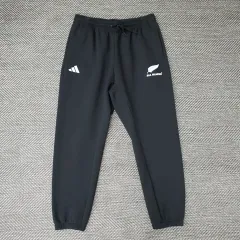 アディダス オールブラック バンディング ジョガーパンツ メンズ 34 35