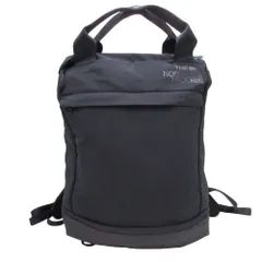 美品 THE NORTH FACE ノースフェイス ネバーストップ ユーティリティパック バックパック リュック バッグ 鞄 NMW82352 黒ｘグレー メンズ レディース 古着 中古 USED