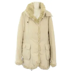 スキャパ SCAPA ダウンジャケット レッキスファー アウター 42 アイボリー 72612-20805E /TK