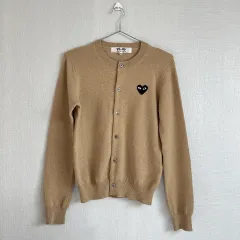 コム・デ・ギャルソン カーディガン ベージュ