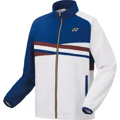 YONEX(ヨネックス) ユニ裏地付ウィンドウォーマーシャツ(フィットスタイル) テニス ウォーマージャケット (70101-512)、(512)サファイアネイビ