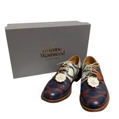 良品 Vivienne Westwood ヴィヴィアンウエストウッド グレンソン スクイグル ダービーシューズ サイズ5 約24cm マルチカラー  レディース 古着 中古 USEDのサムネイル