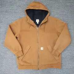 カーハート レインディフェンダー ワークウェア フードジップアップ ジャケット メンズ105サイズ