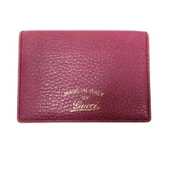 ◆GUCCI グッチ カードケース レザー パスケース 本革 スウィング イタリア製 レディース