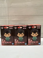 【I2-58】◇ 一番くじ　幽遊白書　暗黒武術会編　E賞　SOFVICちゅ　浦飯幽助 桑原和真 蔵馬　3点セット　開封済み