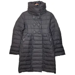 MONCLER モンクレール JOHANNA ジョアンナ ダウンコート サイズ0 ブラック レディース 古着 中古 USED