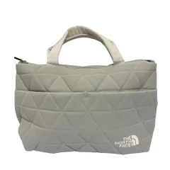 新品同様 THE NORTH FACE ザノースフェイス Geoface Box Tote Bag トートバッグ NM32355R ライトグレー レディース 古着 中古 USED