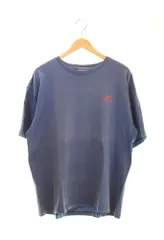 パタゴニア PATAGONIA 90s 90's 90年代 USA製 黒タグ 生態系プリント 絶滅危惧種プリントTシャツ Tシャツ ブルー LLサイズ 103MT-1937