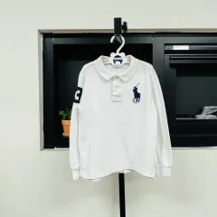 5t 120 ラルフローレン ポロキッズ 長袖 カラーTシャツ