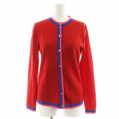 エスカーダ ESCADA カーディガン ウール XS 赤 レッド /AN22