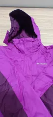 新品 コロンビア フード付き ウィンドブレーカー 紫 レディース ジャケット