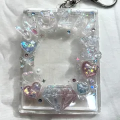 トレーディングカードケース　SEVENTEEN WOZII ウジ トレカキーホルダー レジン トレカデコ 推し活 B8 デコケース